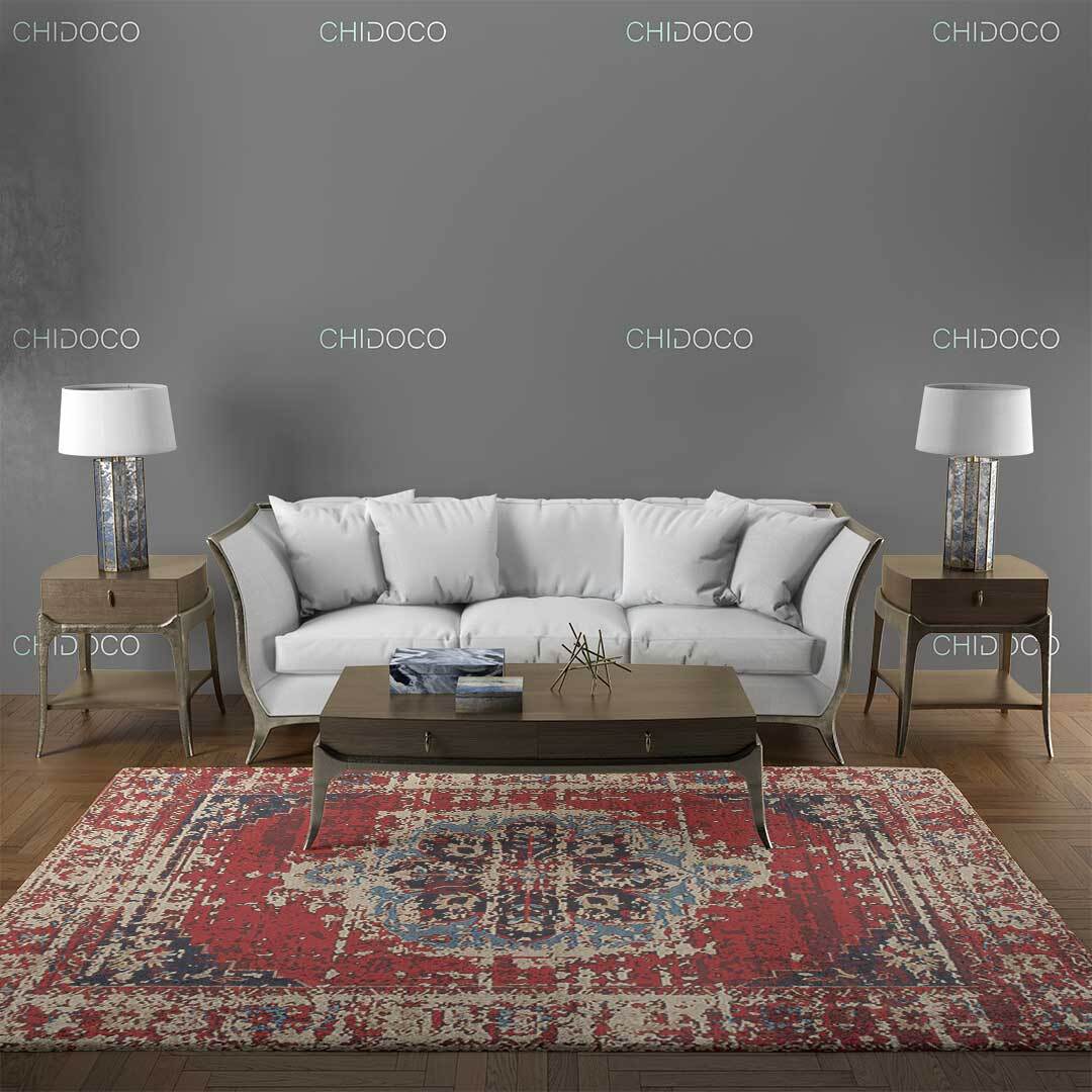 فرش سنتی قرمز