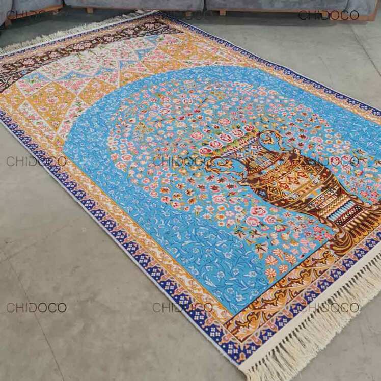 فرش ابریشم