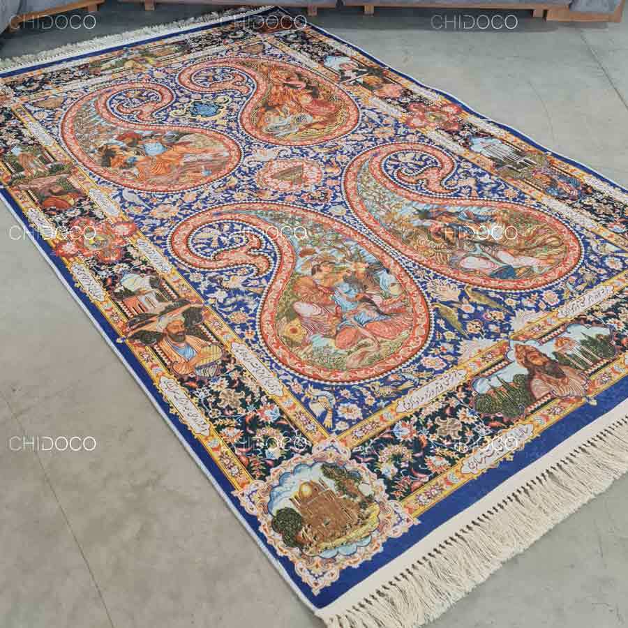 فرش ابریشم