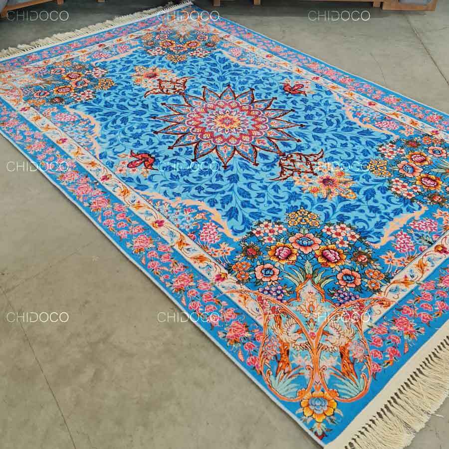  فرش ابریشم 