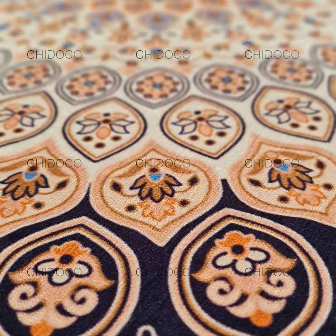 فرش طرح ابریشم