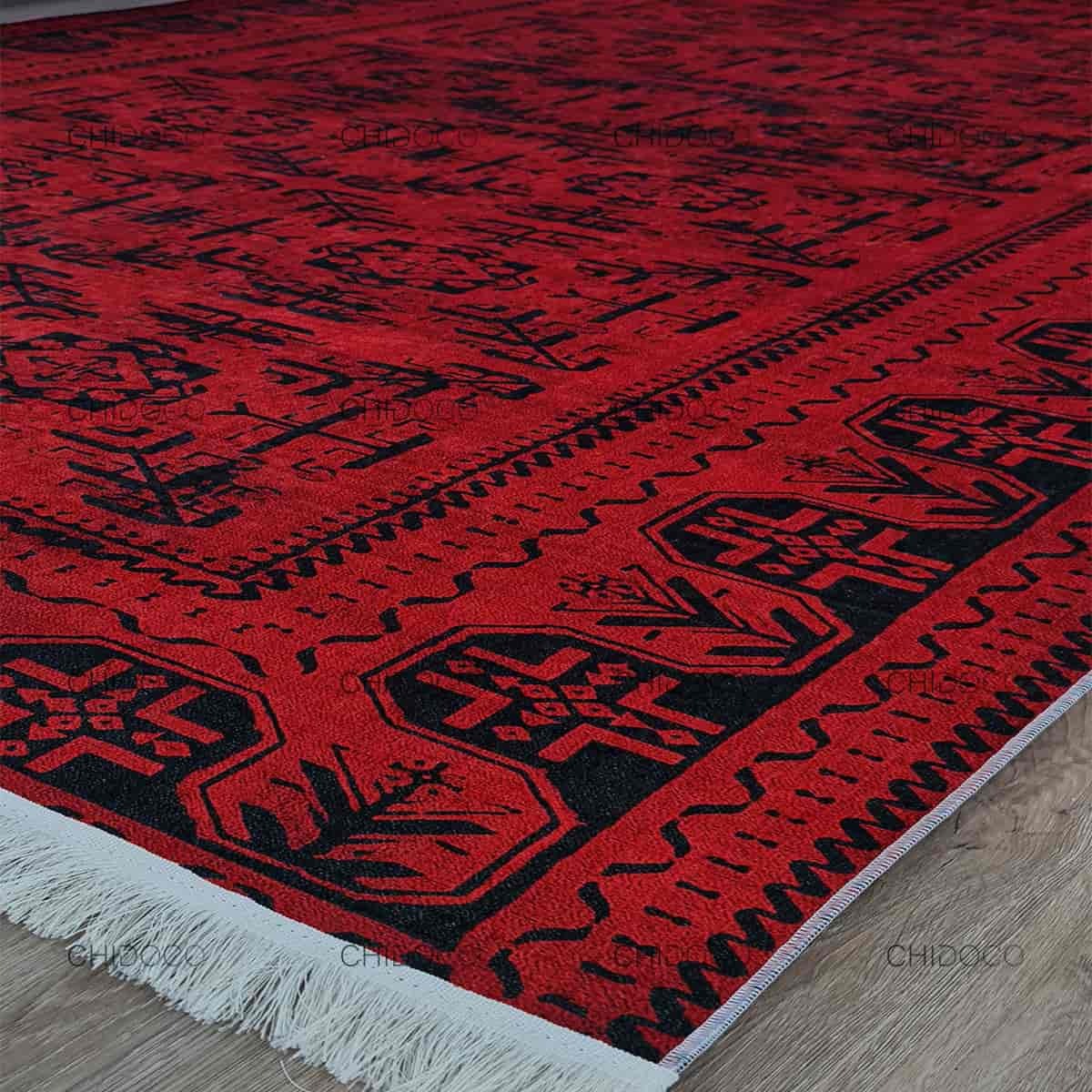  فرش رنگ لاکی 