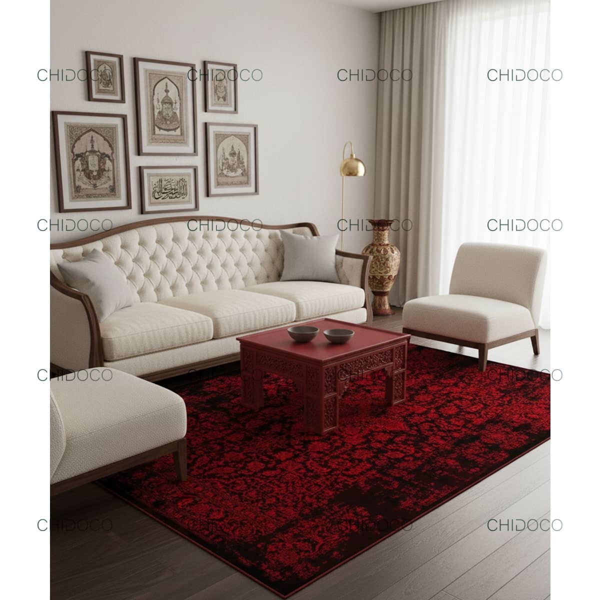  فرش لاکی مدرن 