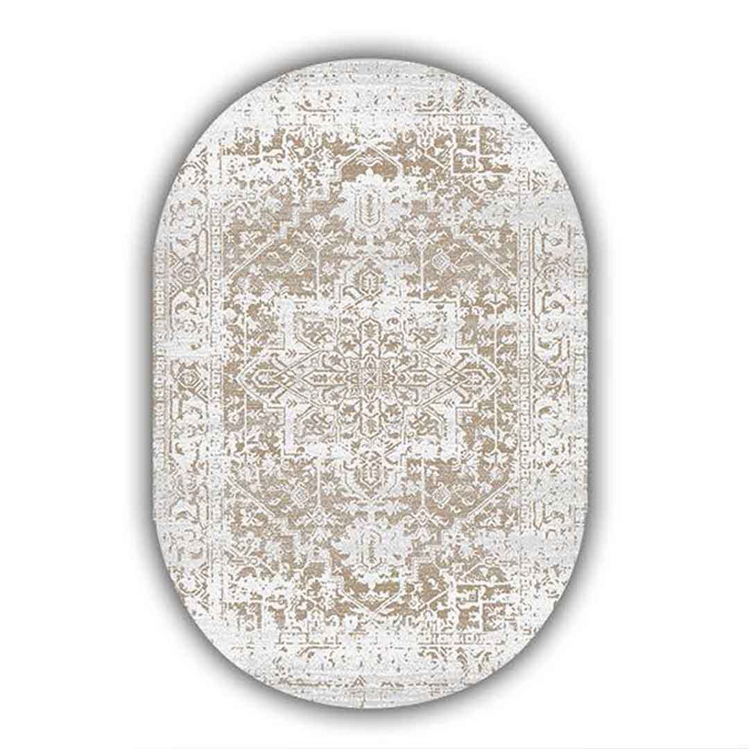 فرش بیضی وینتیج
