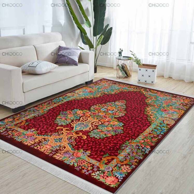فرش ابریشم 