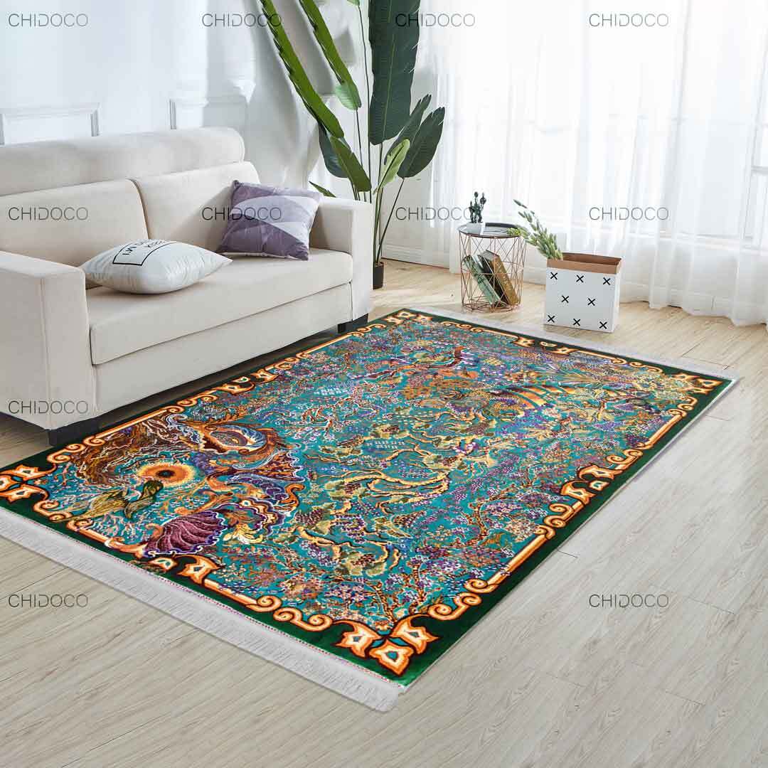  فرش ابریشم 