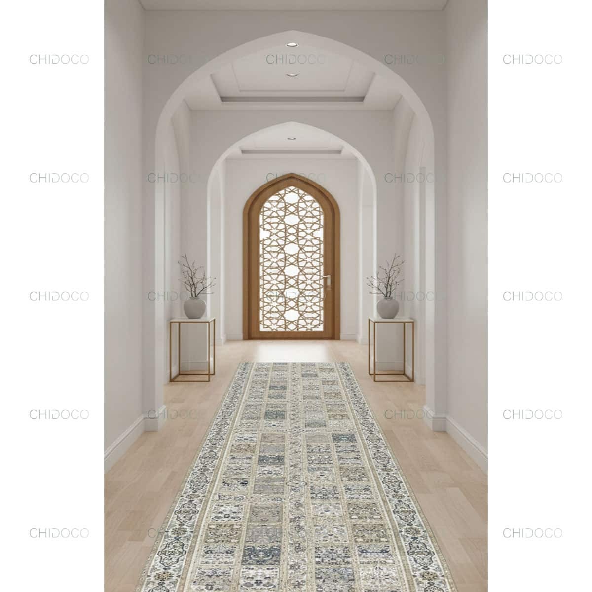 فرش راهرویی خشتی