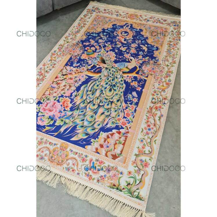 فرش ابریشم 