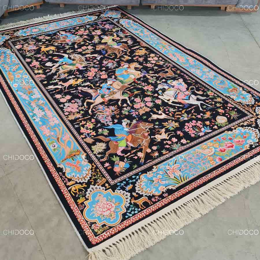  فرش ابریشم 