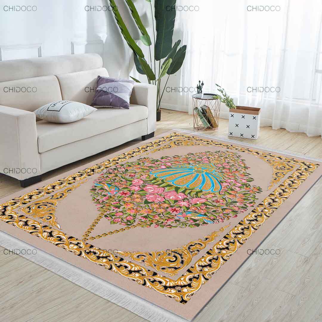 فرش ابریشم 