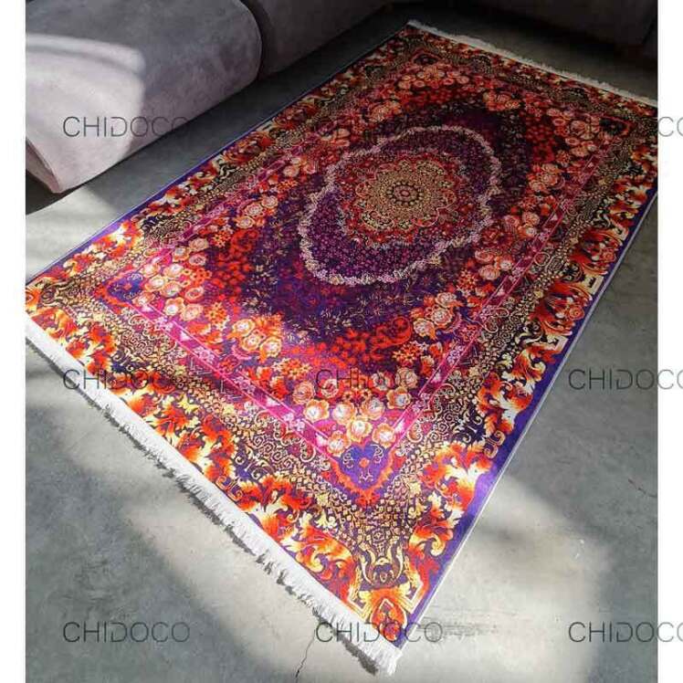 فرش ابریشم 