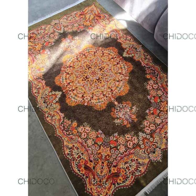 فرش ابریشم 